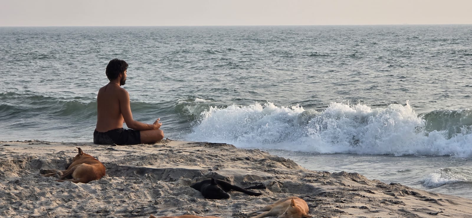 Pratique de méditation en extérieur